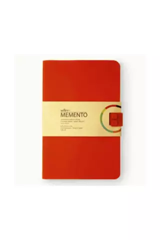 Libreta Memento L Naranja Fuego/Burnt Orange