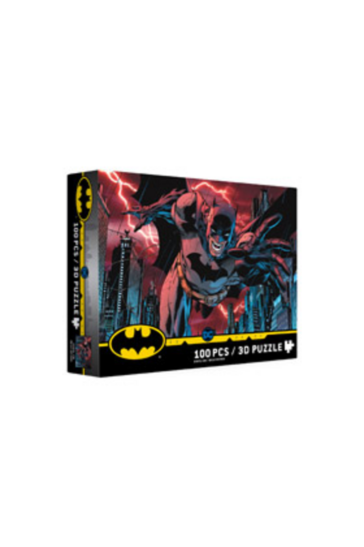 SD TOYS - Puzzle Lenticular DC Comics Batman Ciudad 100 Piezas, Multicolor (Z109095)