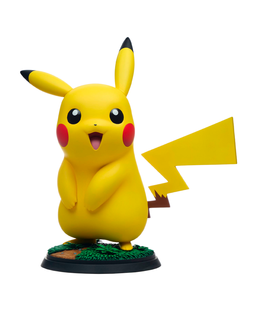 Figura Pikachu Pokémon Tamaño Real Sideshow 47cm