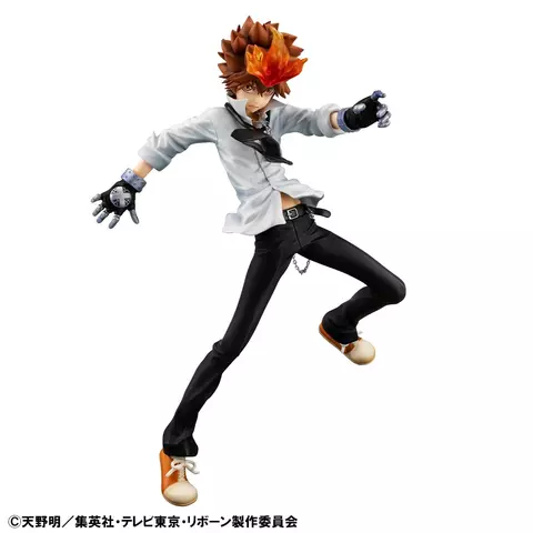 Reservar Pack Figuras Tsunayoshi Sawada & Kyoya Hibari & Reborn Katekyo Hitman Reborn! Megahouse 21cm Figuras