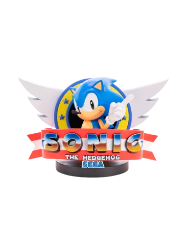 Figura Resina Sonic Sonic The Hedgehog Tittle Screen First 4 Figures 21cm