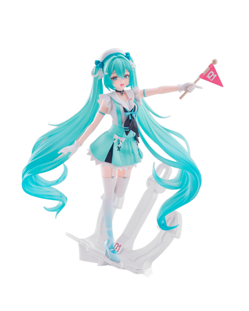 Figura hatsune miku character vocal series 01 sailor ver. figurizma sega