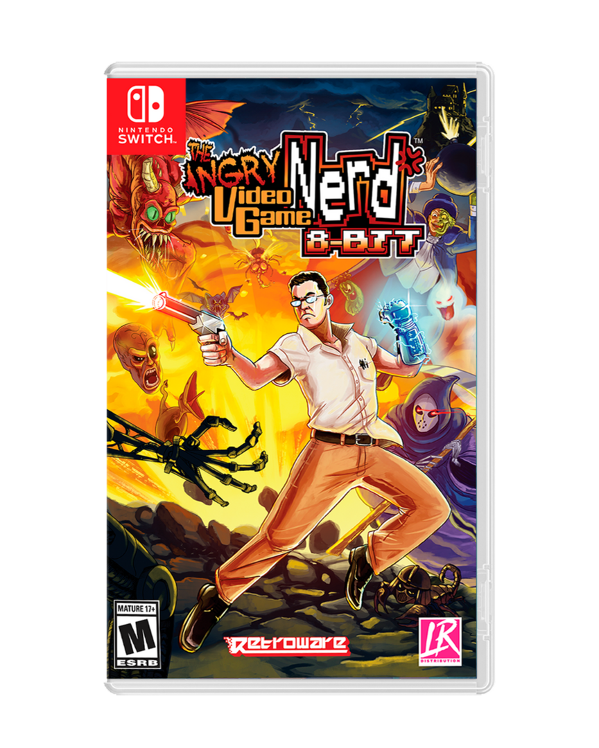 The Angry Video Game Nerd 8-bit (Standard) LRG - Imp USA