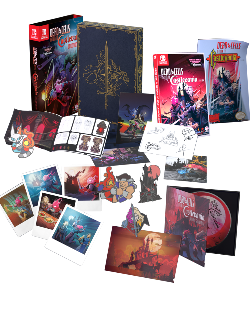 Dead cells: return to castlevania edición signature