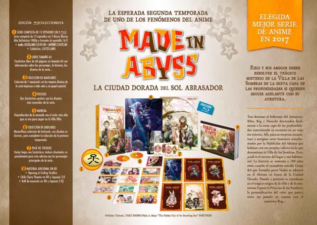 Comprar Made In Abyss Temporada 2 Bluray Edición Coleccionista Coleccionista Blu-ray screen 1