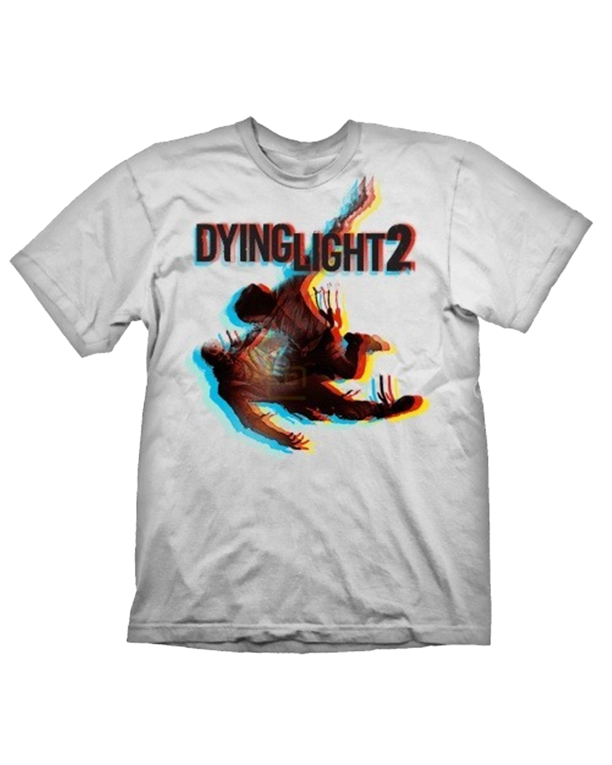 Camiseta blanca aiden freefall dying light 2 talla s
