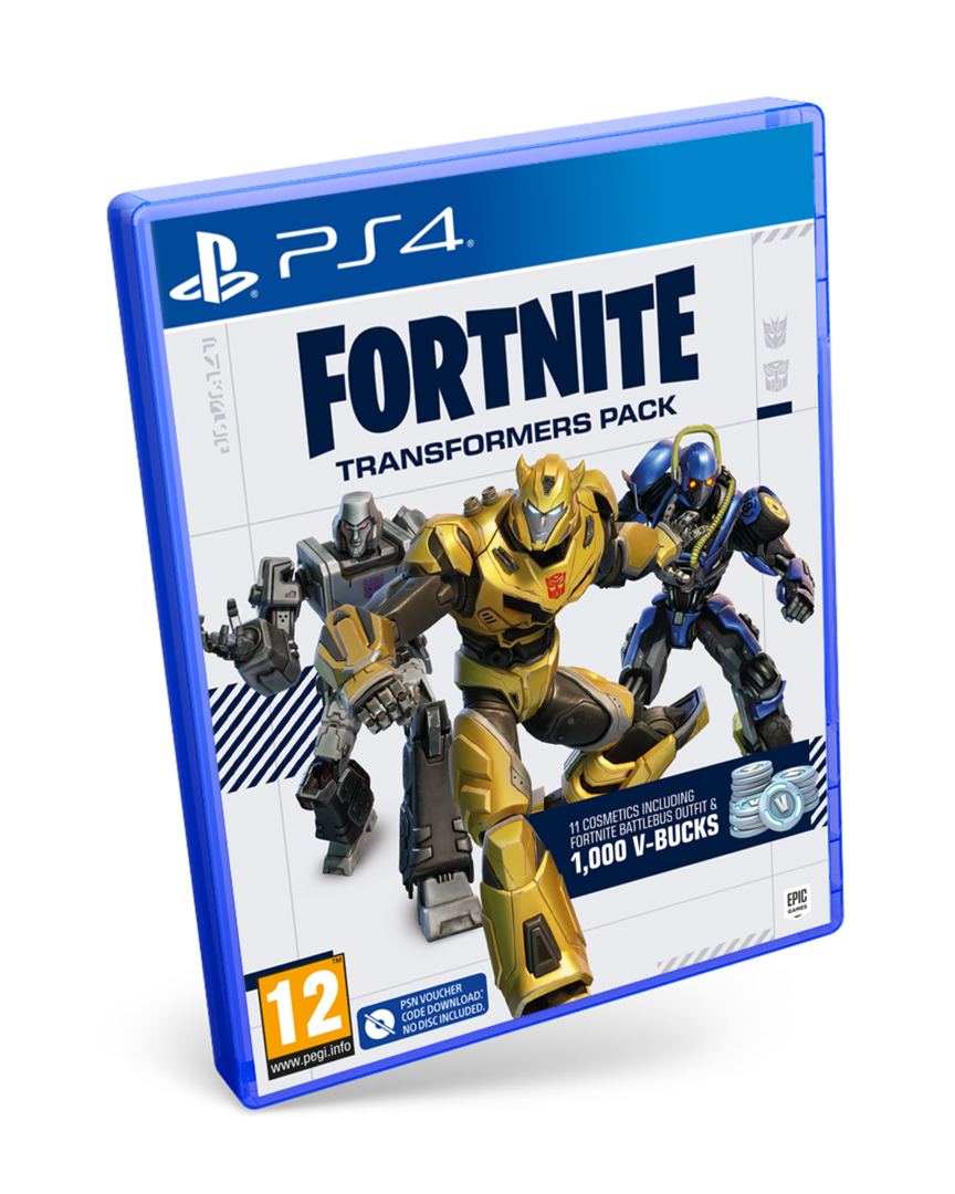 Fortnite pack de transformers