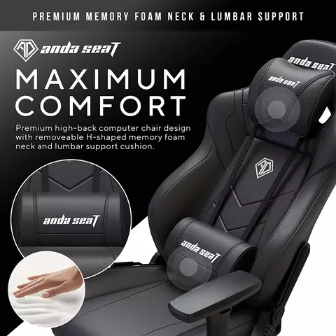 Comprar Silla Gaming Anda Seat Dark Demon Premium Negra screen 7