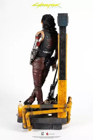 Comprar Estatua Johnny Silverhand Cyberpunk 2077 34 cm Figuras Estatua Johnny Silverhand 34cm