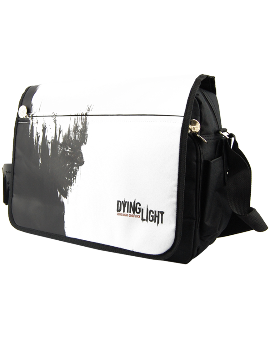 Bandolera dying light blanca y negra