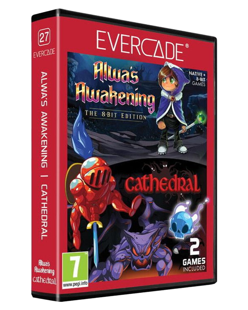 Cartucho evercade alwa’s awakening + cathedral