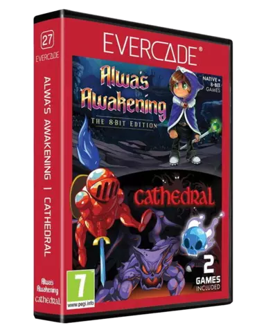 Cartucho Evercade Alwa’s Awakening + Cathedral