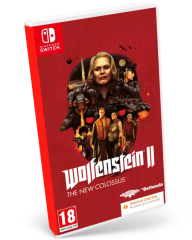 Comprar Wolfenstein II: The New Colossus (Código de descarga) Switch Estándar | Código Descarga