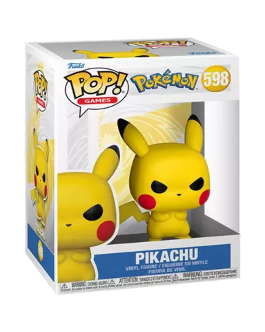 Comprar Figura POP! Pikachu Gruñón Pokémon 9cm Figuras de Videojuegos