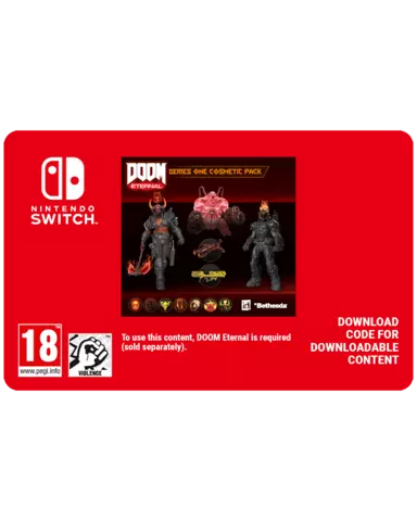 Comprar DOOM Eternal Pack Cosmético Serie 1 Nintendo eShop Switch