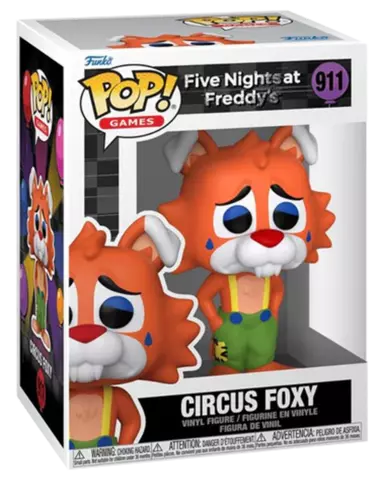 Comprar Figura POP! Circus Foxy Five Nights At Freddy'S 9cm Figuras de Videojuegos