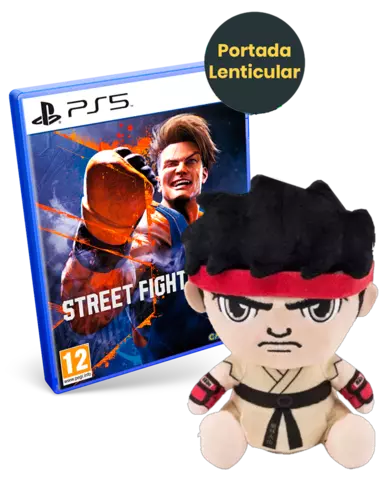 Reservar Street Fighter 6 Edición Lenticular + Peluche Ryu 15cm - PS5, Pack Ryu