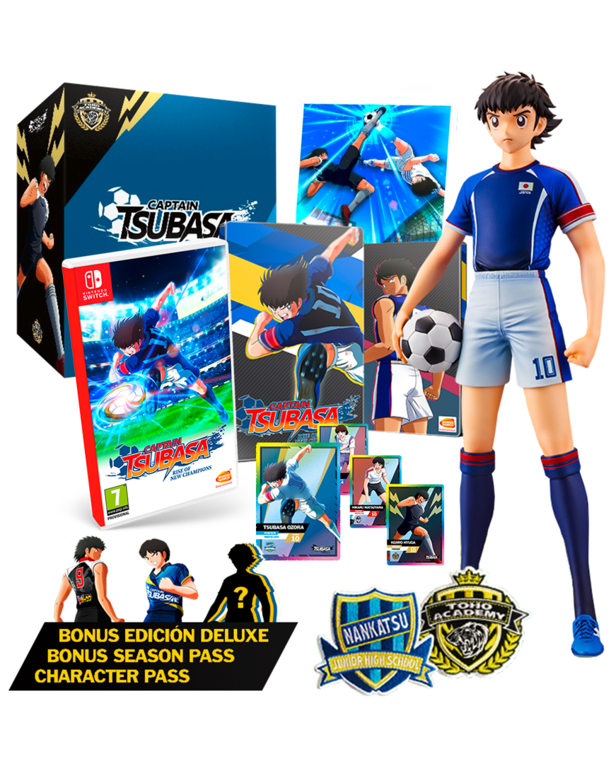 Captain tsubasa: rise of new champions oliver y benji edición coleccionista
