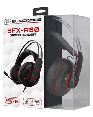 Auriculares Gaming Blackfire BFX-R80 Negros