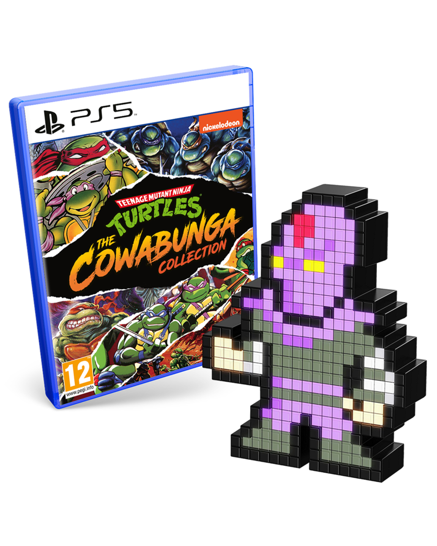 Teenage Mutant Ninja Turtles: The Cowabunga Collection + Pixel Pals Foot Soldier