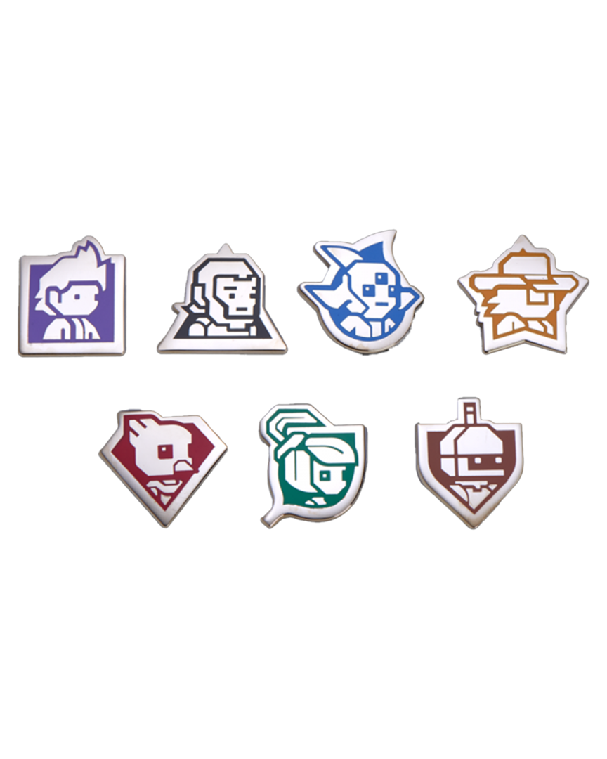 Set de pins races starbound