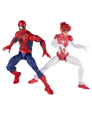 Comprar Set de 2 Figuras Spiderman y Spinneret The Amazing Spider-Man Edición Marvel Legends 15cm - Figura