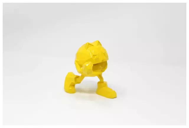 Comprar Figura Pac-Man is Art by Richard Orlinski Edición Amarilla 10 cm  Figuras de Videojuegos screen 4