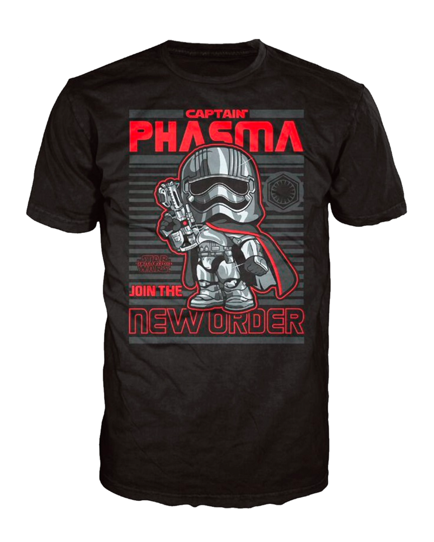 Camiseta POP! Capitán Phasma Star Wars Talla S