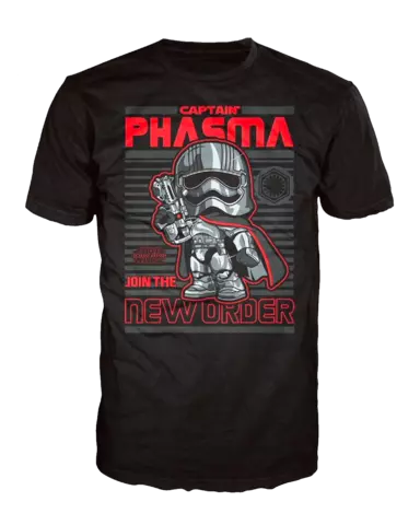 Comprar Camiseta POP! Capitán Phasma Star Wars Talla M - Talla S, Camiseta