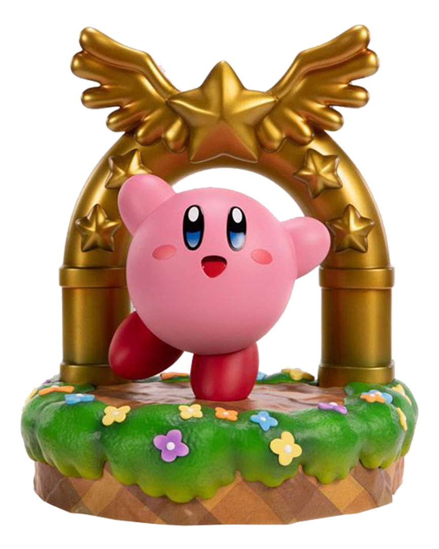 Estatua Kirby y la Puerta Dorada 24 cm