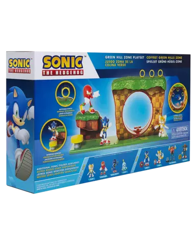 Comprar Figura Sonic Playset Green Hill Zone Figuras de Videojuegos