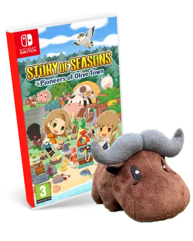Comprar Story of Seasons: Pioneers of Olive Town + Peluche Buffalo Story of Seasons Switch Pack Peluche