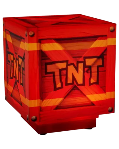 Comprar Lámpara 3D Crash Bandicoot TNT 10 cm (Con sonido) 