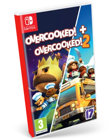 Comprar Overcooked + Overcooked 2 Pack Doble Switch Complete Edition