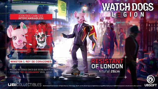 Comprar Figura Resistant of London Watch Dogs Legion Figuras de Videojuegos