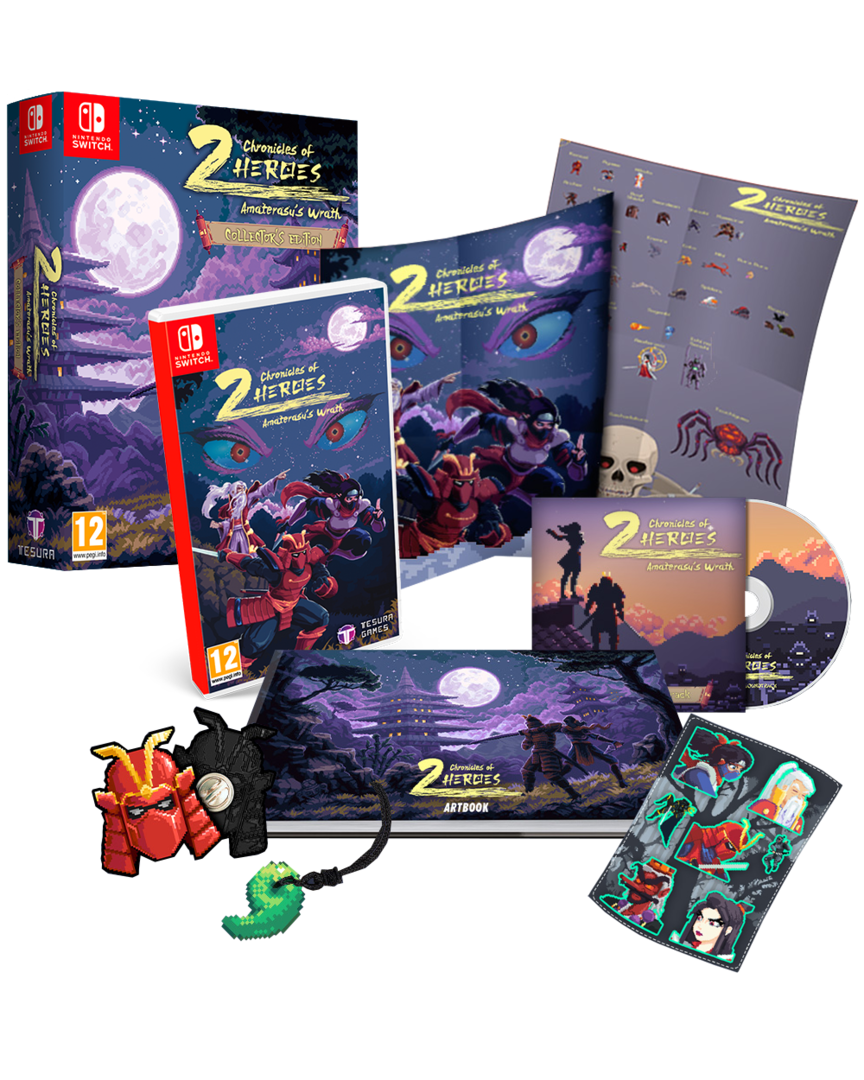 Chronicles of 2 heroes: amaterasu’s wrath edición coleccionista