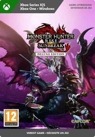 Comprar Expansión Monster Hunter Rise: Sunbreak Edición Deluxe Xbox Live Xbox Series