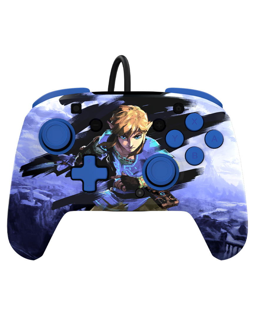 Rematch Wired Controller Zelda Warrior Link Licenciado