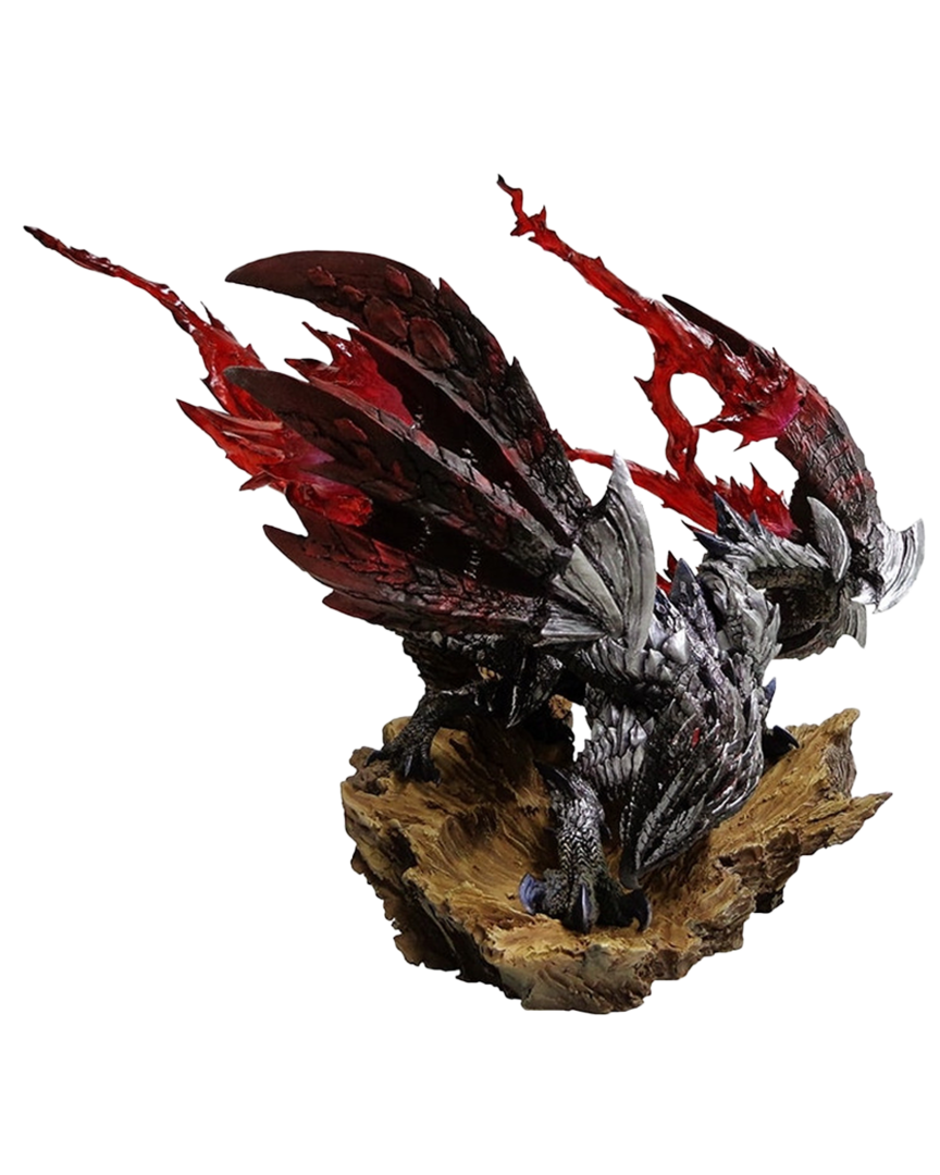 Estatua valstrax con furia monster hunter 22 cm