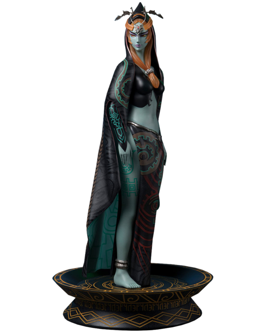 Estatua midna forma verdadera the legend of zelda: twilight princess 43 cm