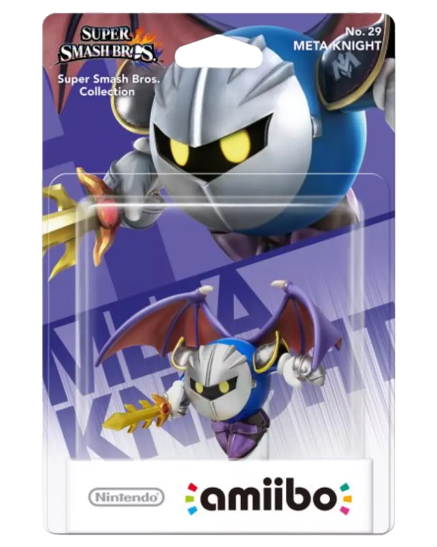 Figura amiibo meta knight (serie ssb)