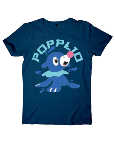 Comprar Camiseta Azul Sun Moon Popplio Pokémon Talla XL - Talla XL, Camiseta