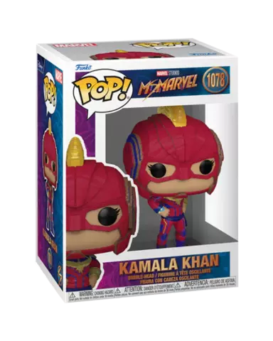 Comprar Figura POP! Kamala Khan Ms. Marvel 9cm Figuras de Videojuegos