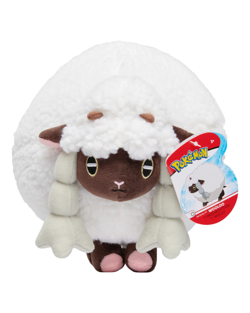 Peluche wooloo pokémon 20 cm