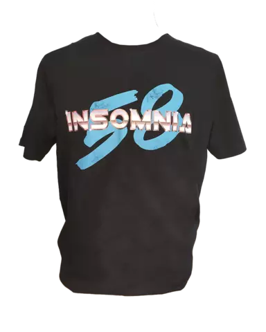 Comprar Camiseta Negra Insomnia Retro Talla M Talla M