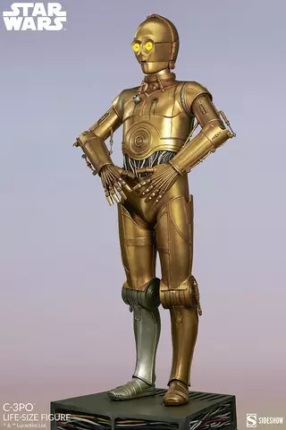 Comprar Estatua C-3PO Star Wars Tamaño Real 188 cm Figuras de Videojuegos