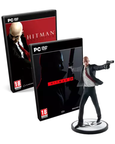 Comprar Hitman III + Hitman: Absolution + Figura Hitman Agente 47 PC Pack Doble + Figura