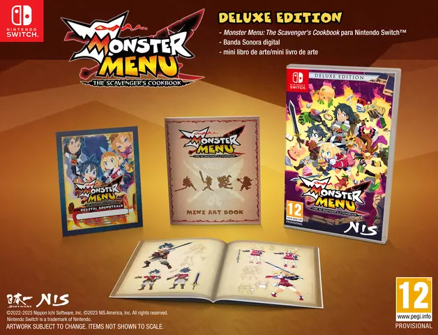 Comprar Monster Menu: The Scavenger's Cookbook Edición Deluxe Switch Deluxe