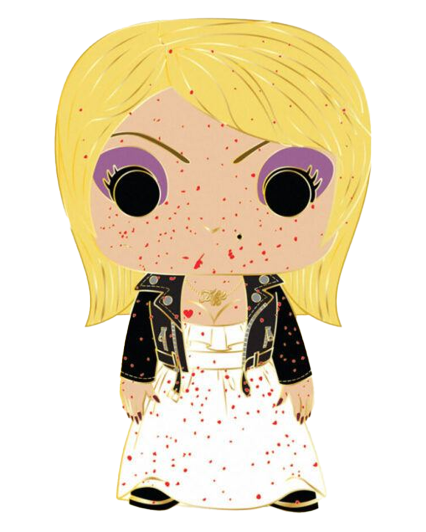 Pin/chapa esmaltada pop! tiffany chucky 10 cm