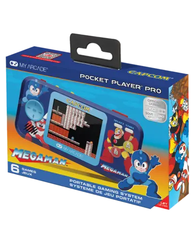 Comprar Consola Pocket Player Pro Gamer Mega Man My Arcade (6 Juegos) 